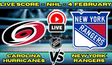 🔴 LIVE: Carolina Hurricanes at NY Rangers | NHL 2026 Scoreboard | Feb 5 | Metro Division Clash