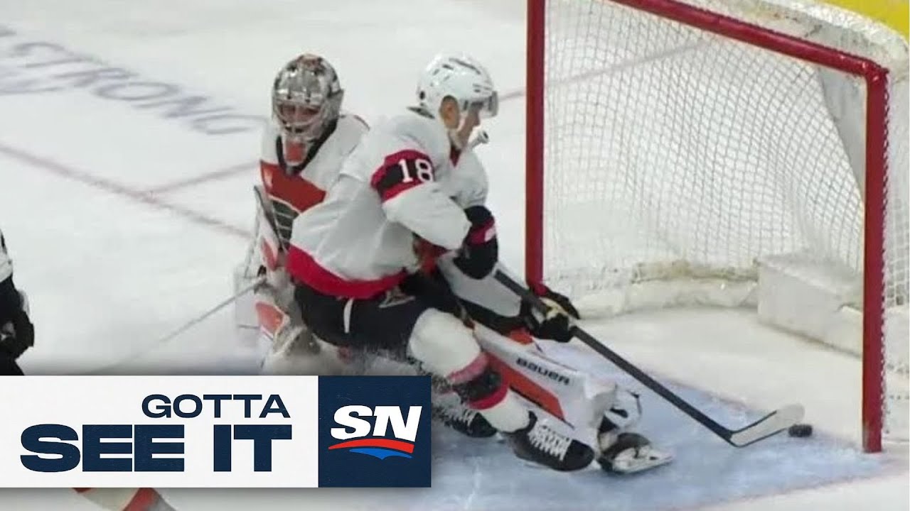 GOTTA SEE IT: Tim Stutzle Wins It In Overtime With A Fantastic Fake