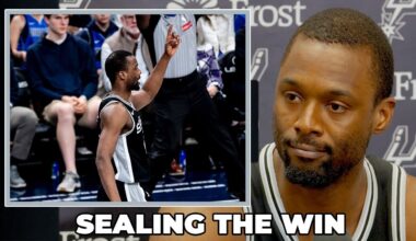 Harrison Barnes on Fourth Quarter Stops Against Dallas