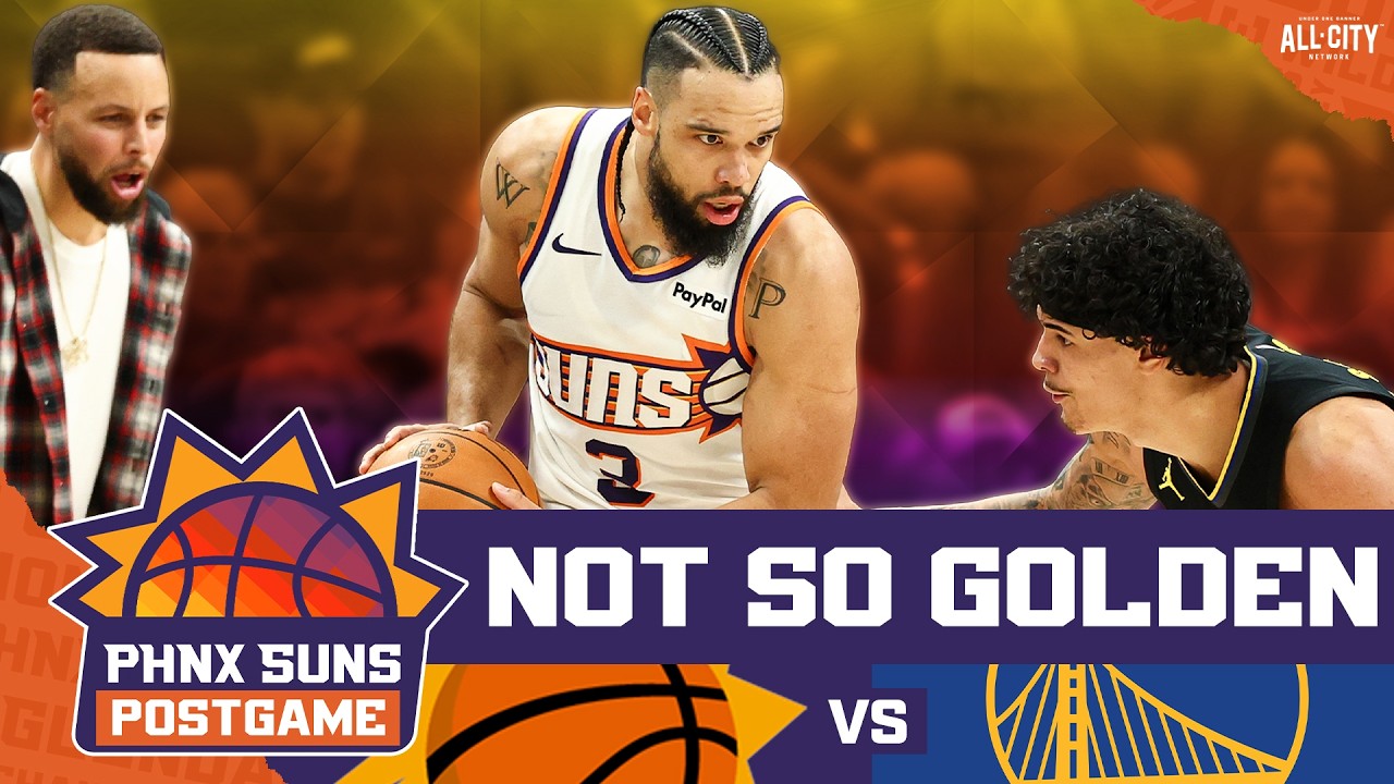 POSTGAME: Phoenix Suns Suffer EMBARASSING COLLAPSE To Warriors + Grayson Allen Injury UPDATE