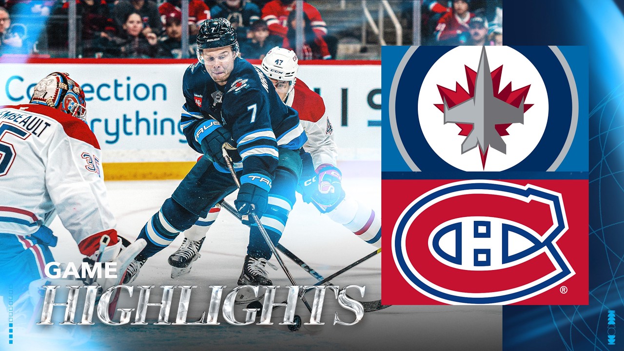 Winnipeg Jets vs. Montréal Canadiens - Game Highlights