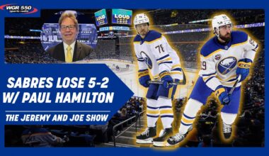 Sabres Lose an Ugly One to Penguins 5-2 w/ Paul Hamilton | The Jeremy and Joe Show