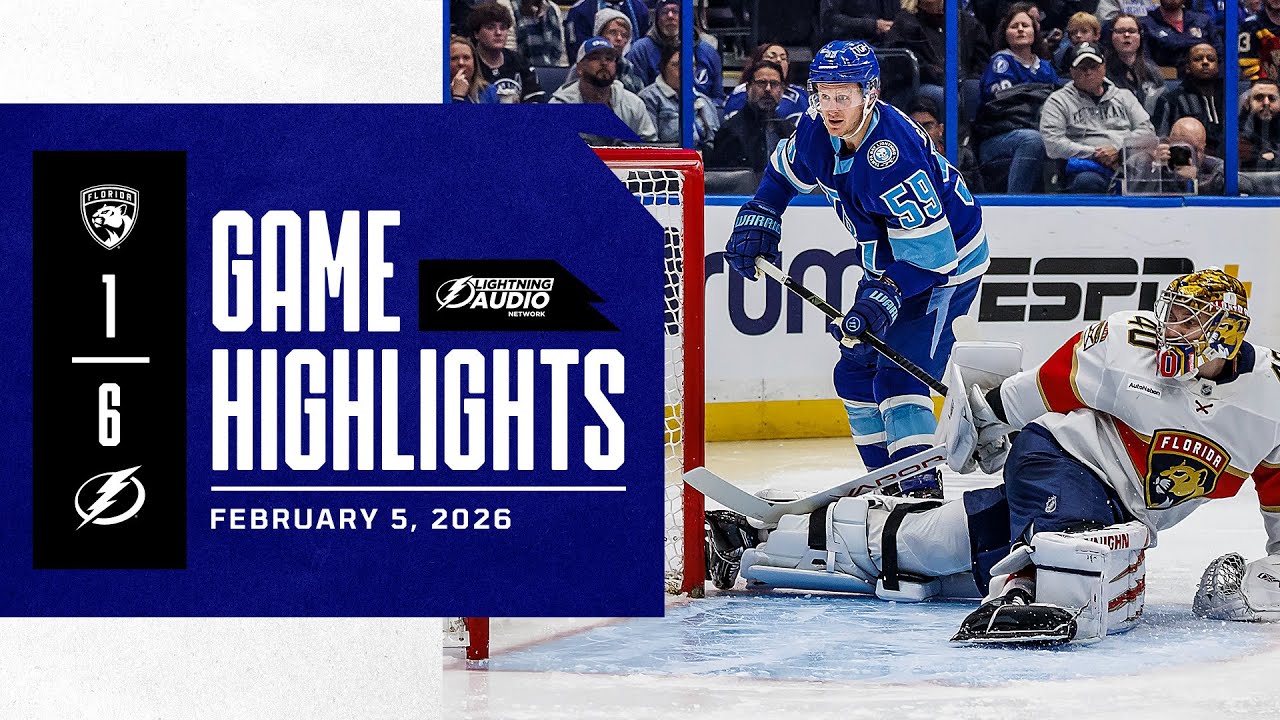 Panthers vs. Lightning | Lightning Radio Highlights | February 5, 2026