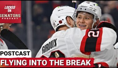 POST CAST: TIM STÜTZLE AMAZES IN OVERTIME, OTTAWA SENATORS GO INTO OLYMPIC BREAK WITH WIN VS FLYERS
