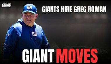Giants Are Hiring Greg Roman | Solid Move by Harbaugh | New York Giants Football