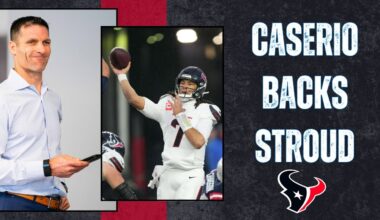 The Houston Texans are Standing Behind Their Quarterback C.J. Stroud