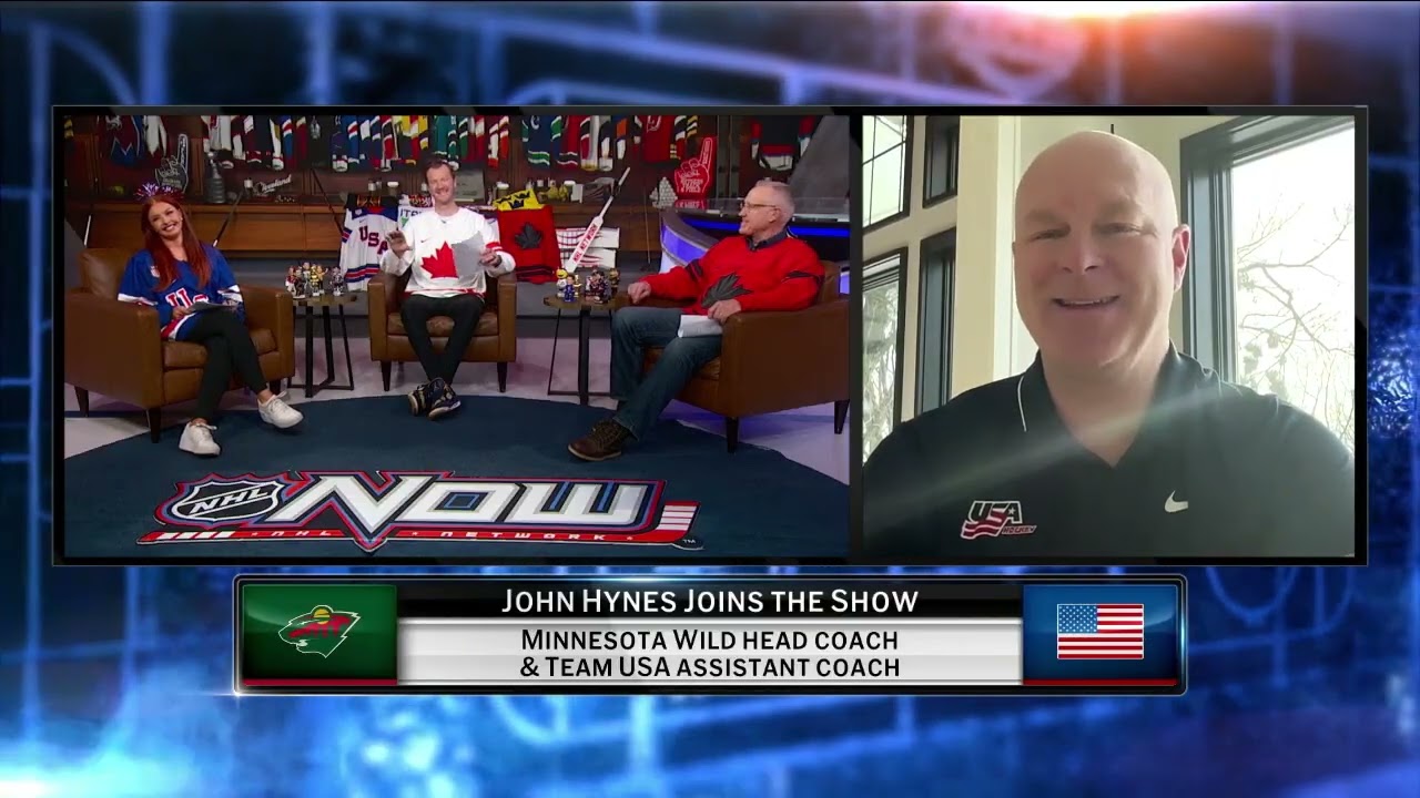 Minnesota Wild head coach and Team USA assistant coach John Hynes joins the show | NHL Now