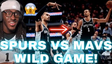 WEMBY VS COOP THRILLER.. Spurs Vs Mavs Highlights Reaction