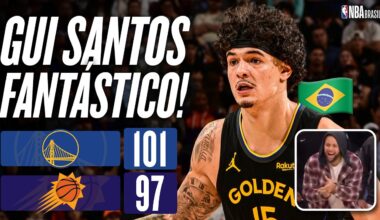 GUI SANTOS é decisivo no final e WARRIORS vencem de virada - Melhores Momentos