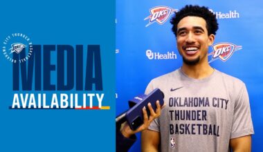 Jared McCain on joining the OKC Thunder | Practice Media Availability | February 6, 2026