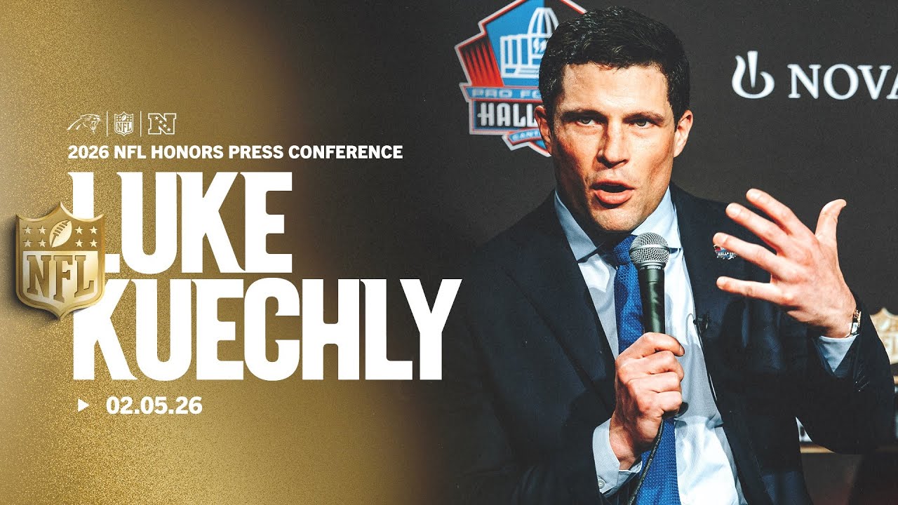 Luke Kuechly Hall of Fame announcement press conference | Carolina Panthers