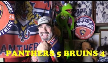 Florida Panthers Beat Boston Bruins 5-4 Staying Alive