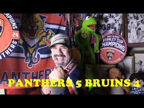 Florida Panthers Beat Boston Bruins 5-4 Staying Alive