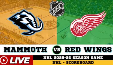 LIVE : Detroit Red Wings Vs Utah Mammoth | NHL 2026 | NHL Live SCOREBOARD | Feb 5 2026