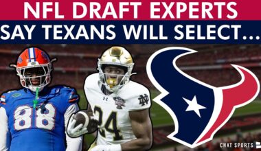 HOT Houston Texans Draft Rumors: NFL Draft Experts Say Texans Will Take…