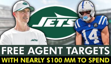 New York Jets Free Agent Targets With Nearly $100 MM To Spend During NFL Free Agency