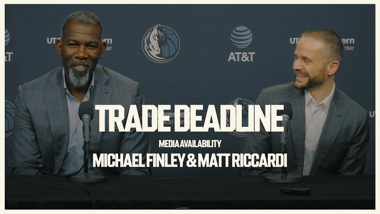 25-26 Trade Deadline Media Availability | Michael Finley & Matt Riccardi | 2/5/26