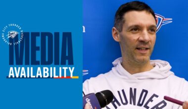 Coach Daignealt Practice Media Availability | February 6, 2026 | OKC Thunder