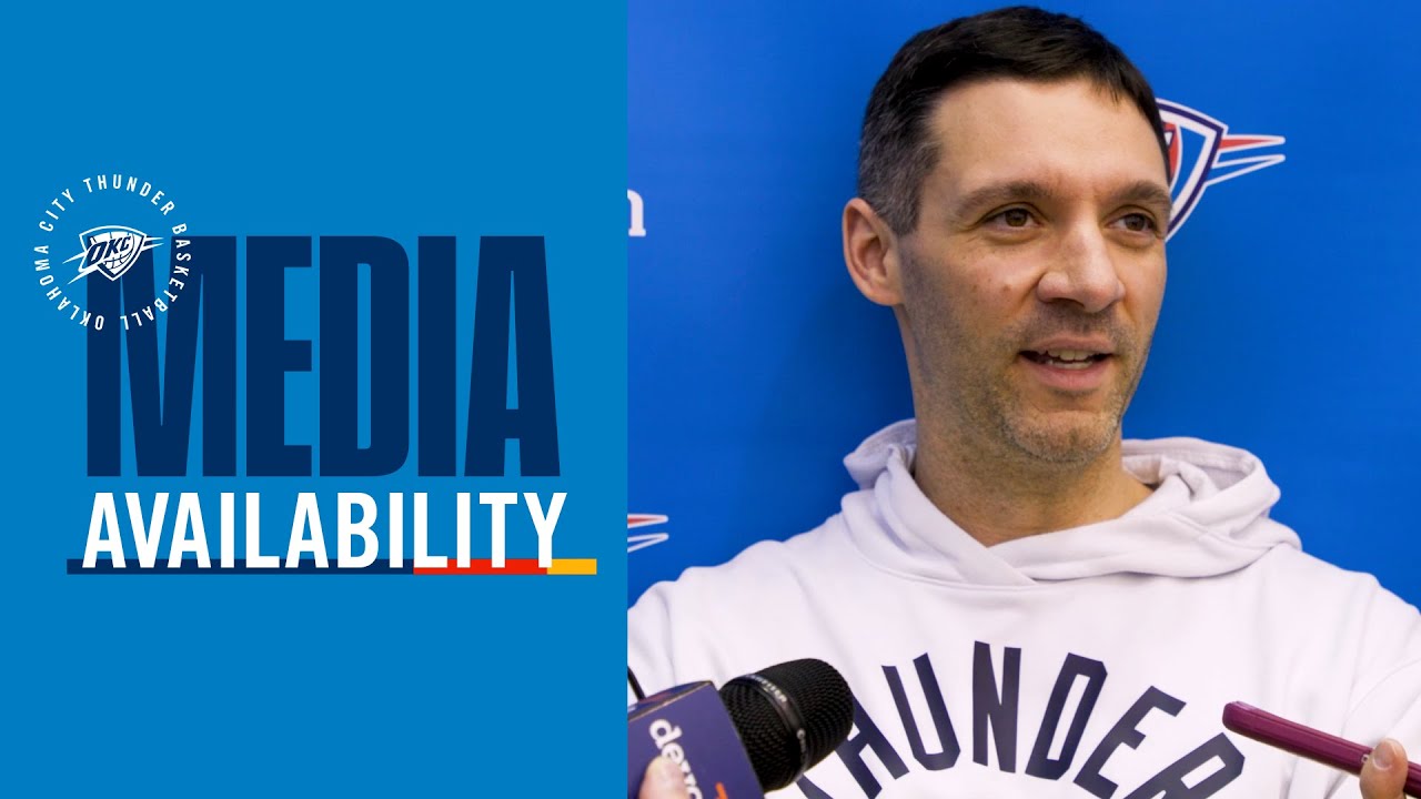 Coach Daignealt Practice Media Availability | February 6, 2026 | OKC Thunder