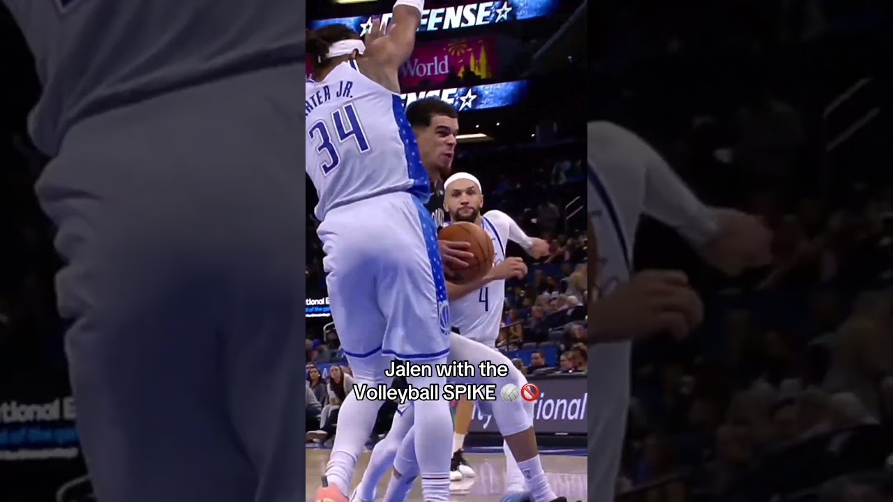 JALEN OUT HERE PLAYING SPIKE BALL!