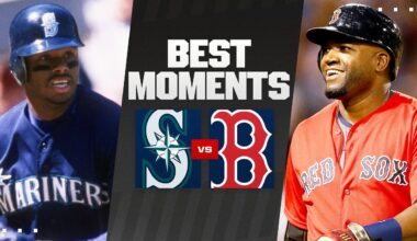 Boston vs. Seattle! ⚾️ The best moments between the Red Sox and Mariners through the years 😤