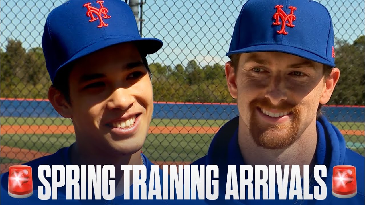 Mets Players Report Early to Spring Training