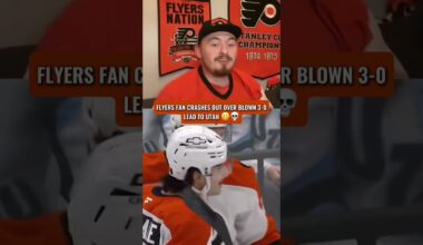 DISASTROUS ending for the Flyers tonight in Utah…