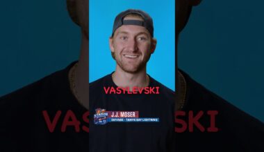 Can NHLers spell "VASILEVSKIY"? 🤔