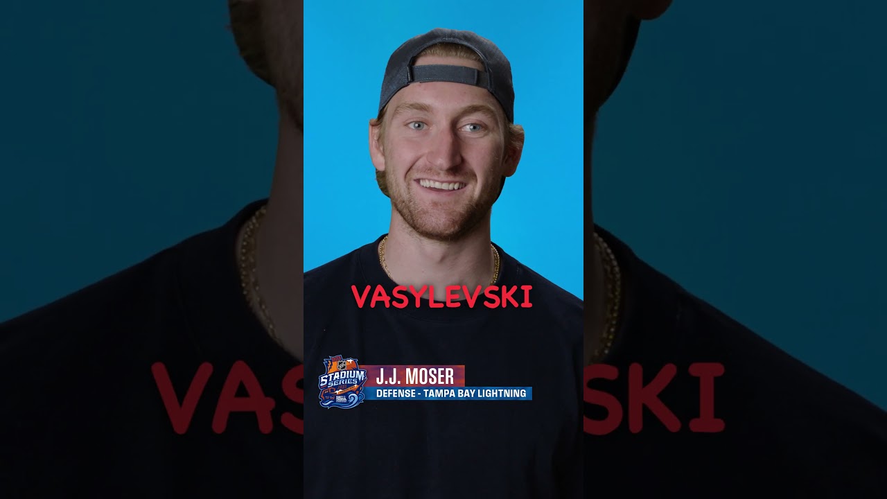 Can NHLers spell "VASILEVSKIY"? 🤔