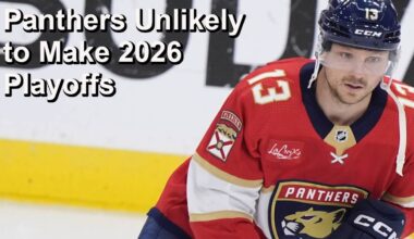 Panthers Mounting Losses Plus Injuries Equal Long Playoff Odds