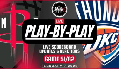 🔴LIVE - Houston Rockets vs Oklahoma City Thunder - Play-By-Play & Reactions (2/7/26)