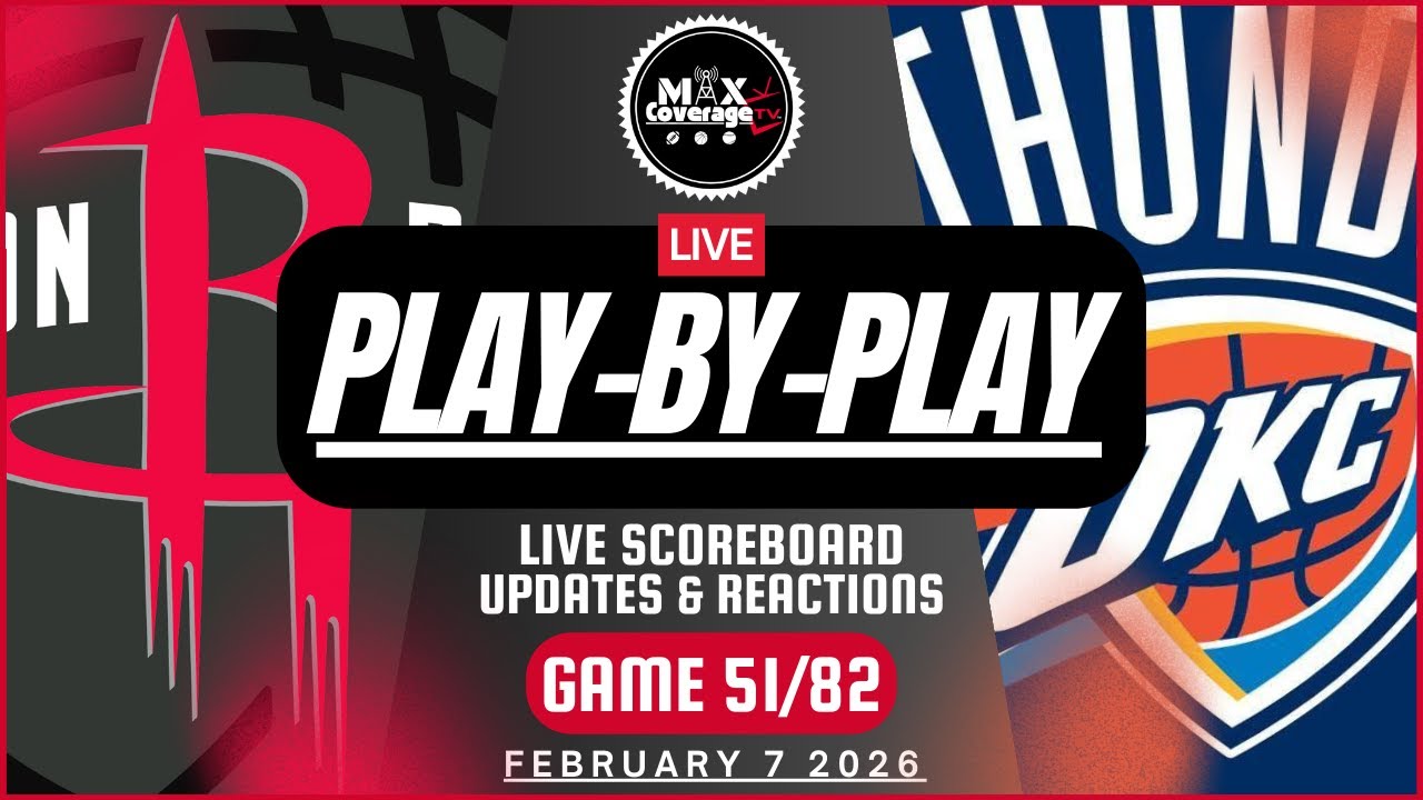 🔴LIVE - Houston Rockets vs Oklahoma City Thunder - Play-By-Play & Reactions (2/7/26)
