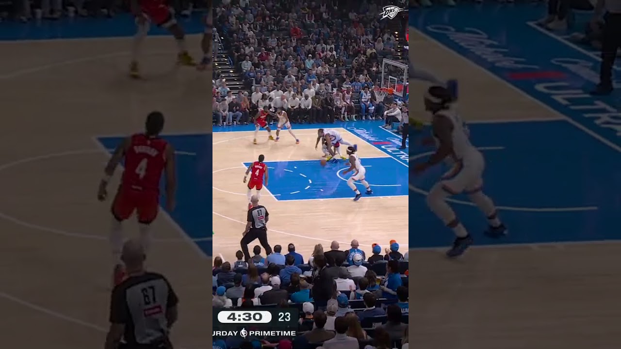 Fastbreak 3 😮‍💨 #okcthunder