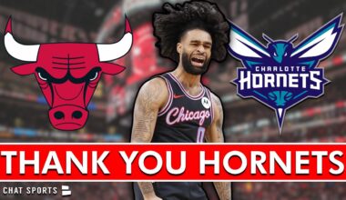 The Chicago Bulls Just Got GREAT NEWS From The Charlotte Hornets!