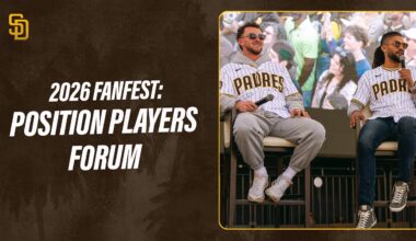2026 Padres FanFest: Position Players Forum