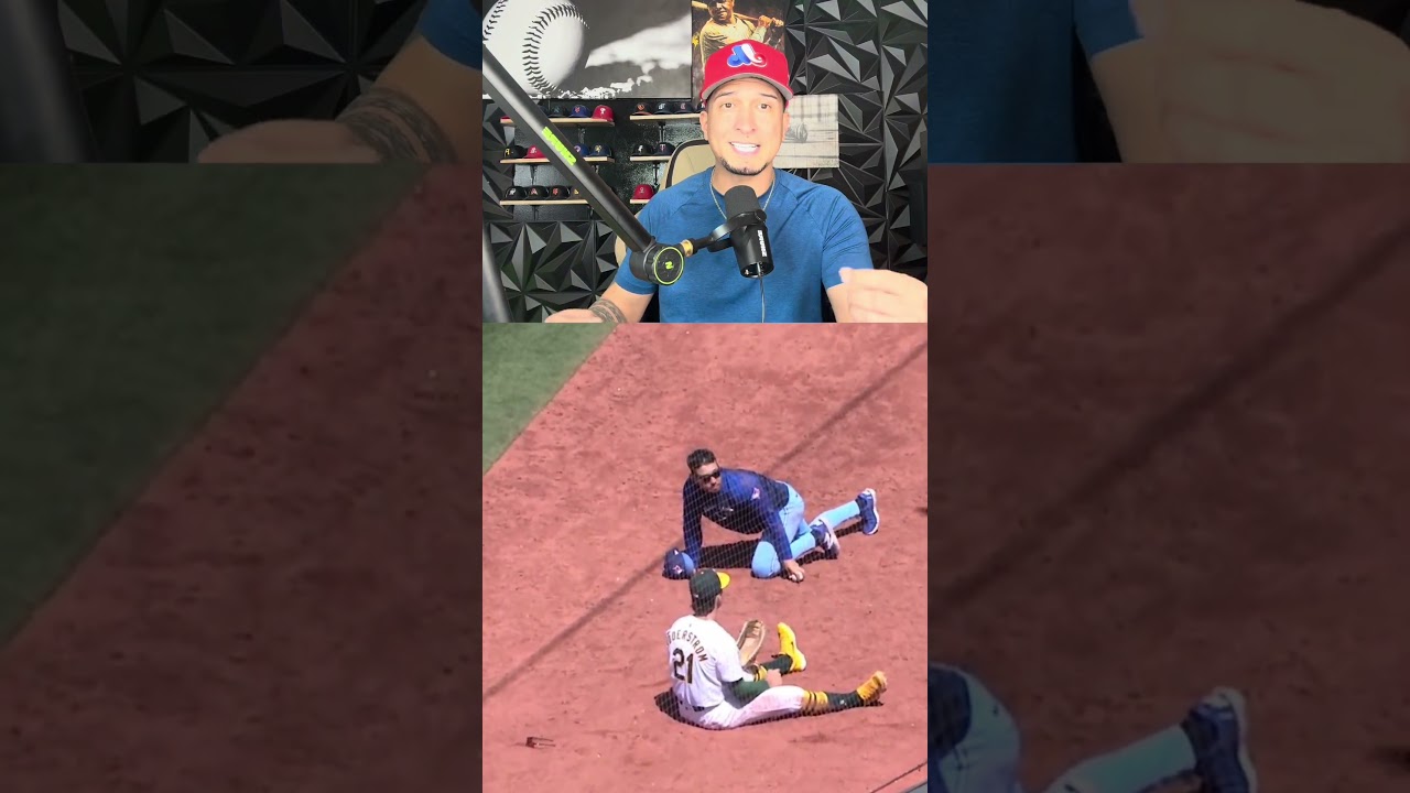 El día que un pitcher terminó tacleando a un primera base #beisbol #baseball