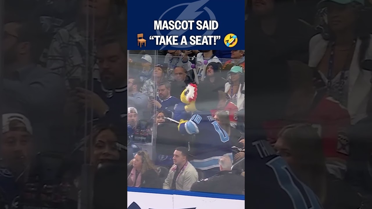 Mascot's doing THEIR part 🫡