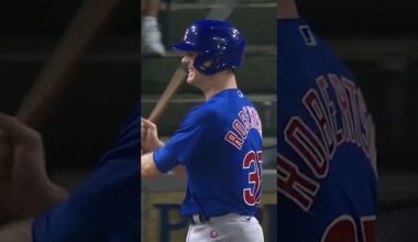 When you wait 13 seasons to get your first career plate appearance ... YOU SWING! 😂