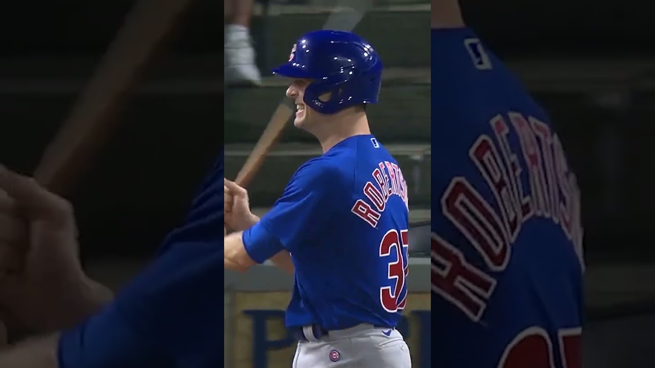 When you wait 13 seasons to get your first career plate appearance ... YOU SWING! 😂