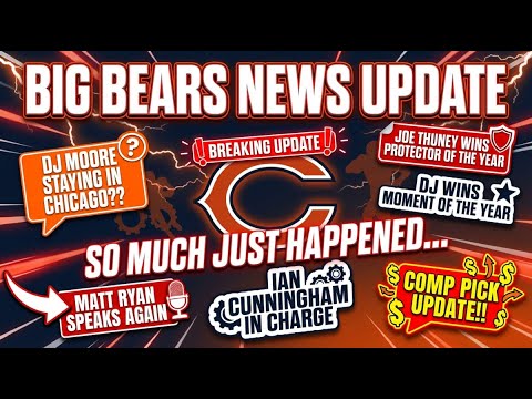 🚨Bears Update: DJ Moore STAYING? Big News on Bears Comp Picks🚨
