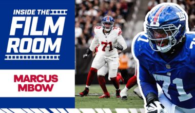 Film Room: Breaking down Marcus Mbow's 2025 Game Tape | New York Giants
