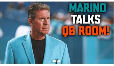 Miami Dolphins Dan Marino Talks About The QB Position! Super Bowl Pick!
