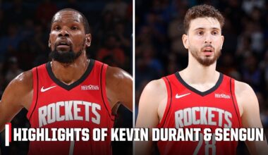 ROCKETS HAVE LIFTOFF 🚀 Alperen Sengun TRIPLE-DOUBLE & KD ignite Houston over OKC | NBA on ESPN