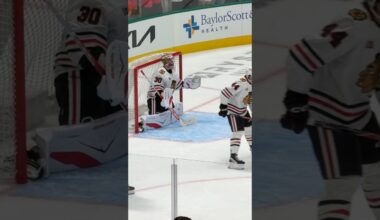 Interesting way to do it… #goaliegearsnob #chicagoblackhawks #spencerknight