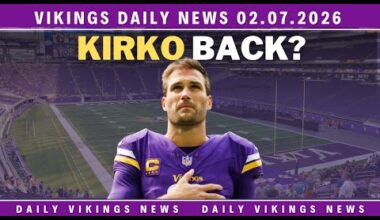 🔥 Vikings Daily News – Cousins, QB Trade Rumors, More From Jefferson 2.7.26