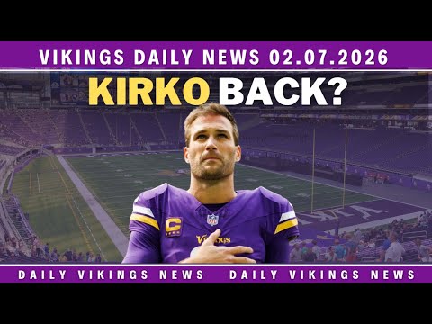 🔥 Vikings Daily News – Cousins, QB Trade Rumors, More From Jefferson 2.7.26
