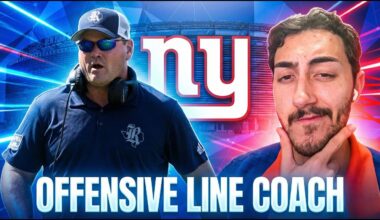 🚨GIANTS HIRING MIKE BLOOMGREN | New Offensive Line Architect?