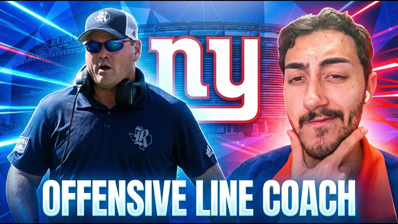 🚨GIANTS HIRING MIKE BLOOMGREN | New Offensive Line Architect?