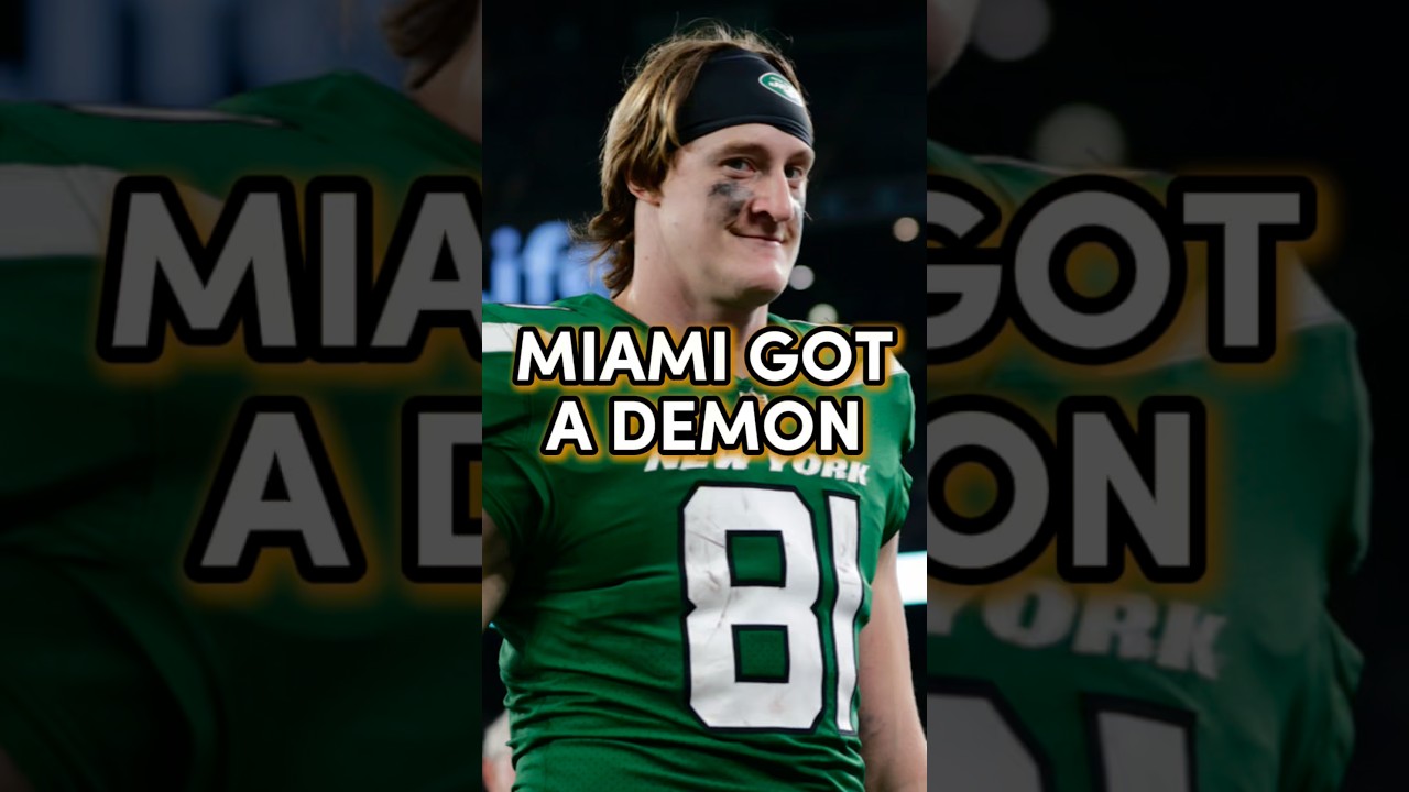 Miami Dolphins Signed A DEMON! #shorts #nfl #miamidolphins