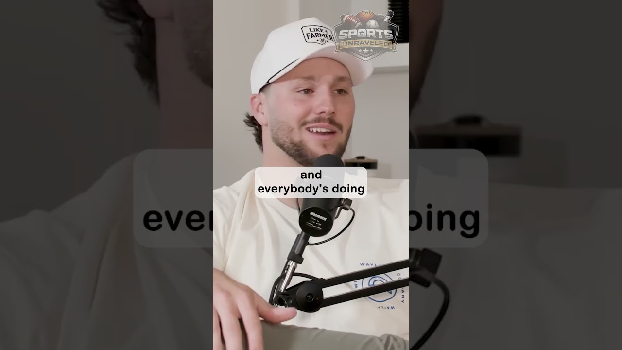 Josh Allen Explains His NFL Draft Night #nfl #bills